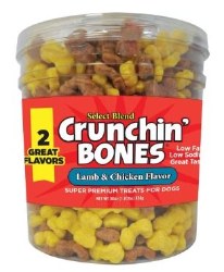 Triumph Crunchin'Bones, Chicken Lamb Meal, 30oz