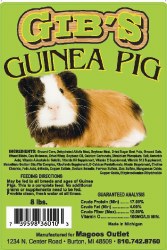 Gibs Guinea Pig Food 7 lbs