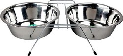 Advance Pet Stainless Steel Double Diner Dish 3qt