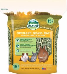 Oxbow Orchard Grass Hay Small Animal Food 15oz