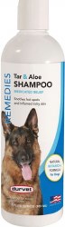 Durvet Remedies Tar and Aloe Medicated Relief Shampoo for Dogs, 17oz