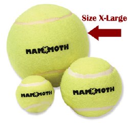 Mammoth Tennis Ball, 6 inch Extra Large