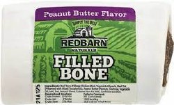 Nat Filled Bone PeanutButterSm
