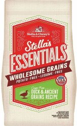 Stellas Essentials Duck with Ancient Grains Recipe Dry Dog Food 25 lbs