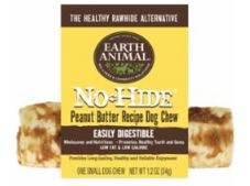Earth Animal No Hide Peanut Butter Chew 4 inch