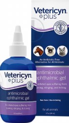 Vetericyn Plus Antimicrobial Ophthalmic Gel, 3oz