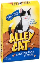 Alley Cat Chicken and Tuna Flavor Dry Cat Food 13.3 lbs