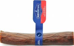 Barkworthies Stuffed Beef Esophagus, Dog Treats, 6 inch