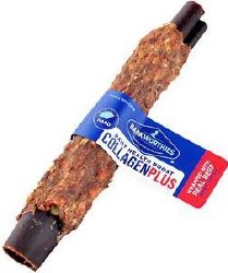 Barkworthies Daily Health Boost Collagen Beef Wrapped Beef Stick, Dog Treats, 6 inch