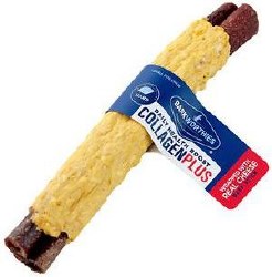 Barkworthies Collagen Cheese Wrapped Beef Stick, 6 inch