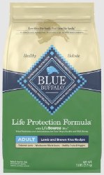 Blue Buffalo Life Protection Formula Adult Lamb and Brown Rice Recipe, Dry Dog Food, 30lb