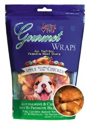 Loving Pets Gourmet Wraps W Chicken & Apple 6oz. Package