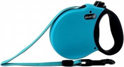 Alcott Adventure Retractable Leash, Blue, 16ft, up to 25lb, Extra Small