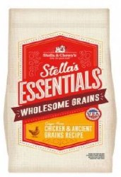 Stella's Essentials Cage Free Chicken with Ancient Grains Recipe, Dry Dog Food, 25lb