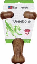 Benebone Chew Good Wish Bone with Real Bacon Extra Large