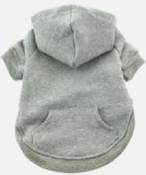 Doggie Design Flex Fit Hoodie, Gray, Medium