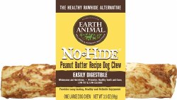 Earth Animal No Hide Peanut Butter Chew 12 Count 11 inch