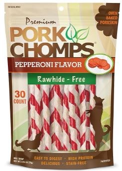 Pork Chomps PepperoniMiniTwist