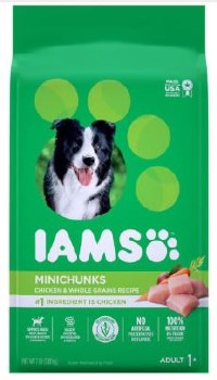 IAMS Adult Formula Minichunks Chicken Recipe Dry Dog Food 7lb