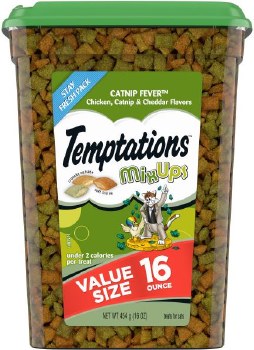 Whiskas Temptations Mixups Catnip Fever, Cat Treat, 16oz