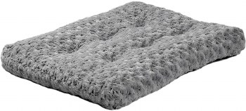 Midwest Quiet Time Ombre Swirl Pet Bed, Gray, 23x18in