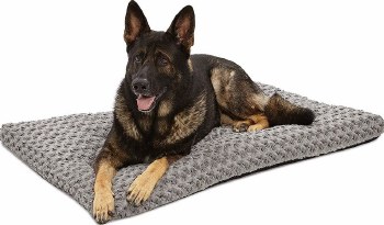 Midwest Quiet Time Ombre Swirl Pet Bed, Gray, 46 inch x 29 inch
