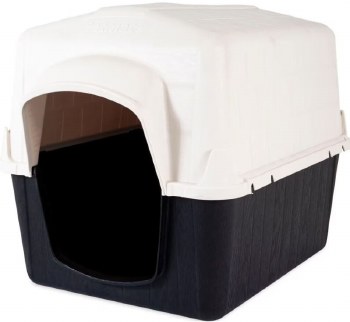 Petmate Barnhome III Dog House, Black Tan, Large