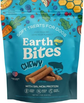 Holistic Earthbites Grain Free Bites Salmon, Dog Treats, 7oz