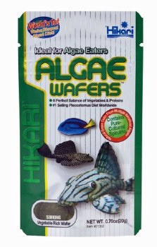 Hikari Algea Wafers Fish Food .70oz