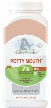 Four Paws Healthy Promise Potty Mouth Tablet, 90 count