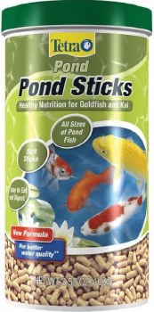 Tetra Pond Sticks Goldfish, Koi, and Pond Fish Food 3.53oz