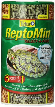 Tetra ReptoMin Select a Food 3 in 1 Mini Sticks Reptile Food 1.55oz