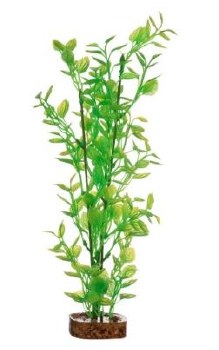 GloFish Multi Color Aquarium Plant, Green Yellow, Large