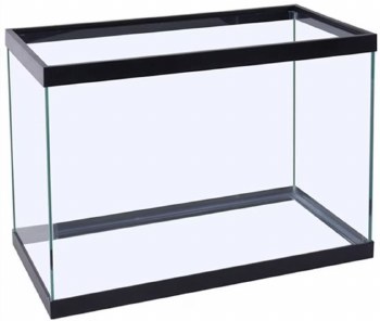 MarineLand Standard Rectangular Glass Aquarium Tank, 2.5 Gallon