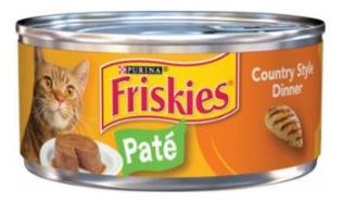 Purina Friskies Country Style Pate, Wet Cat Food, 5.5oz