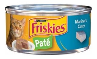 Purina Friskies Mariners Catch Pate, Wet Cat Food, 5.5oz