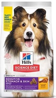 Hills Science Diet Adult Sensitive Stomach and Skin Formula Chicken Recipe Dry Dog Food 30lb
