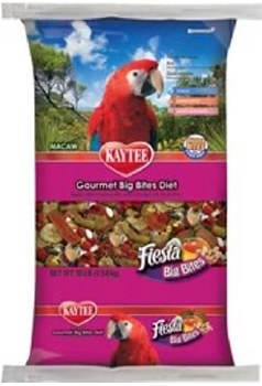 Kaytee Fiesta Big Bites Macaw Bird Food 10lb