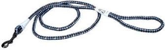 Reflective Braided Rope Snap Leash 6 inch Sapphire