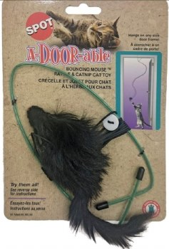 Spot A-Door-Able Bouncing Mouse with Catnip