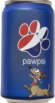 Spot Fun Drink Pawpsi Can Vinyl Dog Toy 4.5 inch