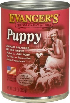 Evanger's Classic Recipes Complete Puppy Canned Wet Dog Food 12.8oz