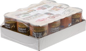Evanger's Classic Recipes Cooked Chicken Grain and Gluten Free Canned, Wet Dog Food, Case of 12, 12.8oz