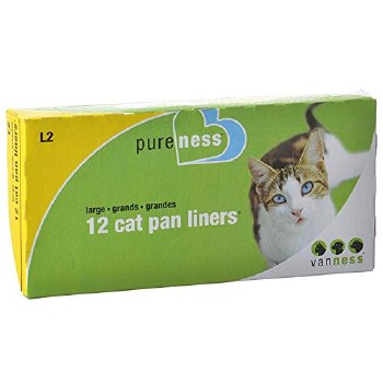 Van Ness Cat Pan Liner, Large, 12 pack