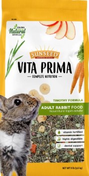 Sunseed Vita Prima Complete Nutrition Adult Rabbit Food, 8lb