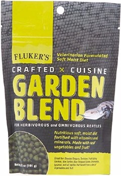 Flukers Crafted Cuisine Garden Blend Diet Reptile Food 6.75oz