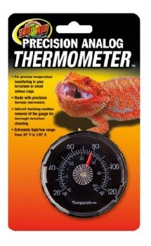 Zoo Med Lab Precision Analog Terrarium Thermometer