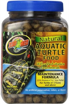 Zoo Med Lab Natural Aquatic Turtle Maintenence Formula Reptile Food, 6.50oz