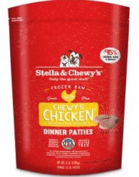 Stella & Chewy's Frozen Patties with Chicken 3lb