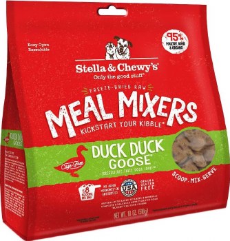 Stella & Chewy's Freeze Dried Duck Meal Mixers 18oz